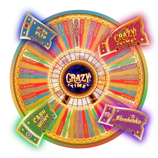 Crazy Time bonus wheel