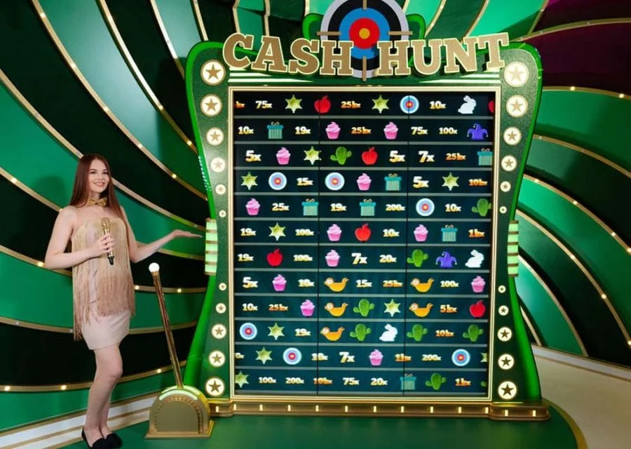 Crazy Time Cash Hunt bonus round